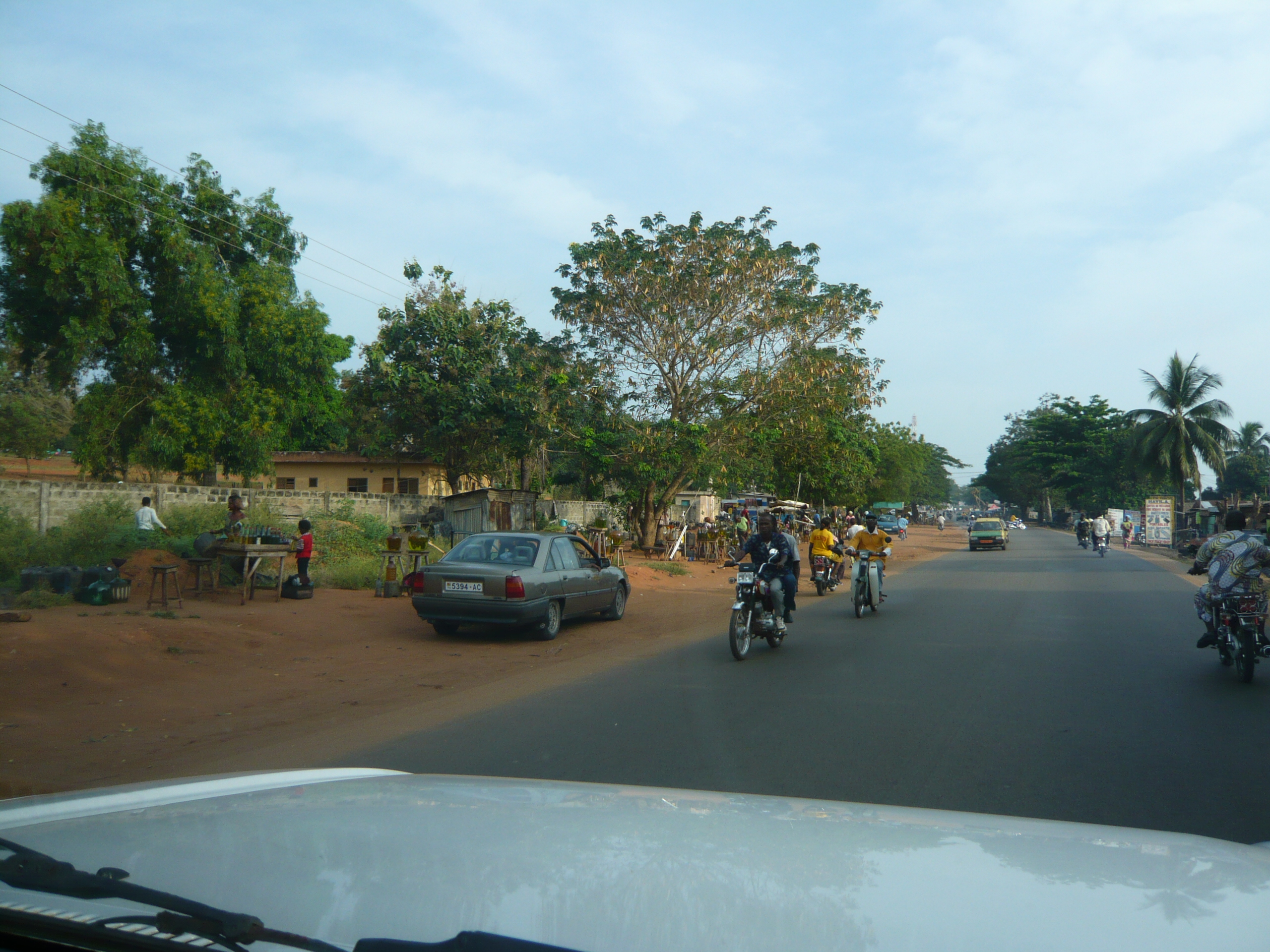 A la sortie de Cotonou